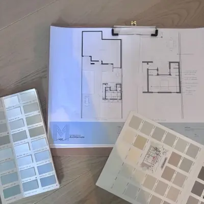 Plans d’avant-projet et nuanciers de couleurs